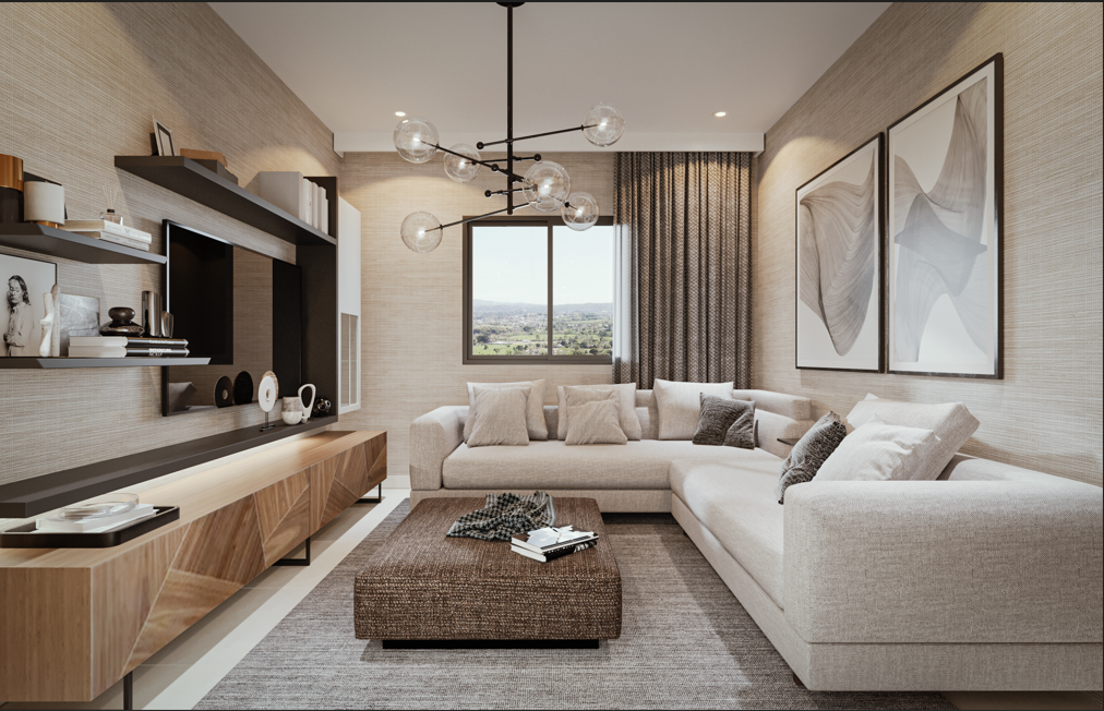 Estudio de un apartamento Tipo A plus de Green Park by Viewpoint